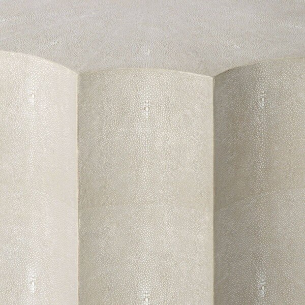 Marilyn Shagreen Scalloped Table